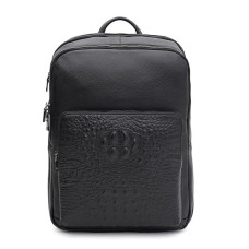 Чоловічий шкіряний рюкзак Keizer K19019a-black