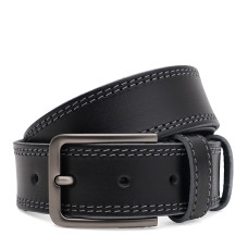 Чоловічий шкіряний ремінь Borsa Leather 115v1fx103-black