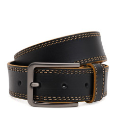 Мужской кожаный ремень Borsa Leather 115v1fx105-black