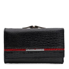 Жіночий шкіряний гаманець Ricco Grande K1AE308bl-black