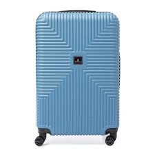 Чемодан большой 4 колеса Ricco Grande T1Bowtie21blue-XL