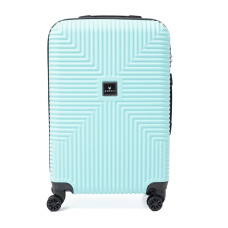 Чемодан средний 4 колеса Ricco Grande T1Bowtie21lightblue-L