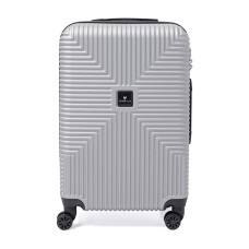 Чемодан средний 4 колеса Ricco Grande T1Bowtie21silver-L