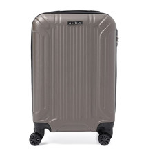 Чемодан маленький 4 колеса Ricco Grande T1Castle1brown-M
