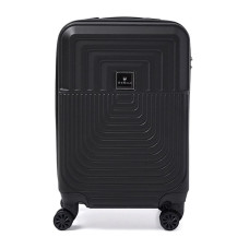 Чемодан маленький 4 колеса Ricco Grande T1Marble20black-M