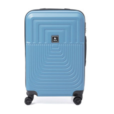 Чемодан средний 4 колеса Ricco Grande T1Marble20blue-L