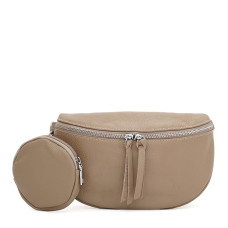 Жіноча шкіряна сумка Borsa Leather K15-5813be-beige