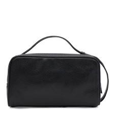 Чоловіча шкіряна сумка Borsa Leather K166030bl-black