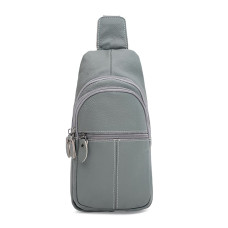 Женский кожаный рюкзак Borsa Leather K16615gr-gray