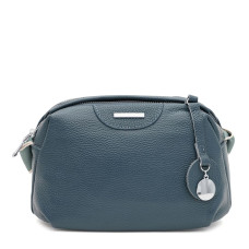 Жіноча шкіряна сумка Borsa Leather K12247n-navy