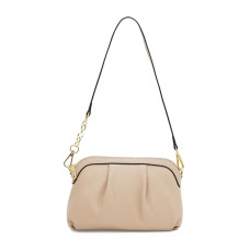 Женская кожаная сумка Borsa Leather K16688be-beige