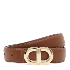 Женский кожаный ремень Borsa Leather Cv1zk-157br-brown