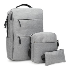 Сумка+рюкзак Monsen C11083gr-grey