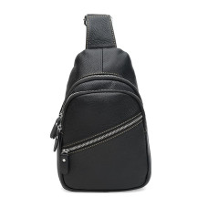 Мужской кожаный рюкзак Keizer K11908bl-black