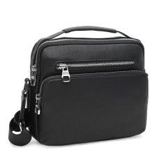 Чоловіча шкіряна сумка Ricco Grande K12001-2bl-black
