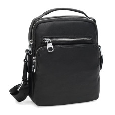 Чоловіча шкіряна сумка Ricco Grande K12002bl-black