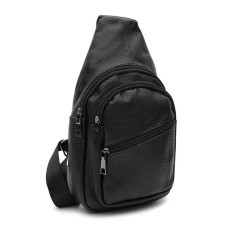 Мужской кожаный рюкзак Keizer K1083bl-black