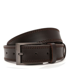 Чоловічий шкіряний ремінь Borsa Leather V1125FX12-brown