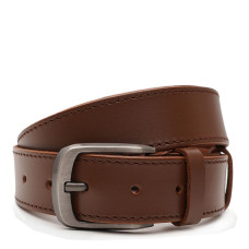 Чоловічий шкіряний ремінь Borsa Leather V1125FX08-brown