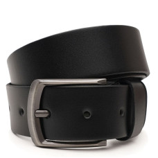 Чоловічий шкіряний ремінь Borsa Leather V1115FX19-black
