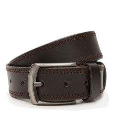 Чоловічий шкіряний ремінь Borsa Leather V1115FX22-brown