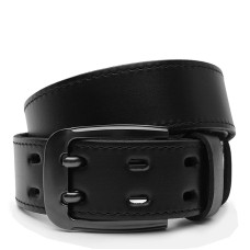 Чоловічий шкіряний ремінь Borsa Leather V1115FX25-black