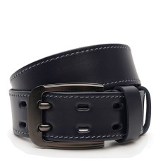 Чоловічий шкіряний ремінь Borsa Leather V1115FX26-navy
