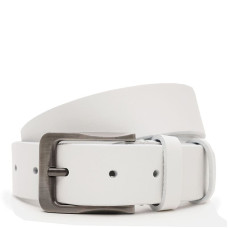 Чоловічий шкіряний ремінь Borsa Leather V1115FX43-white