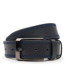 Чоловічий шкіряний ремінь Borsa Leather V1115FX48-navy