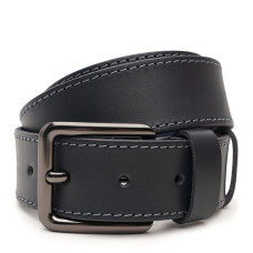 Чоловічий шкіряний ремінь Borsa Leather V1115FX52-navy