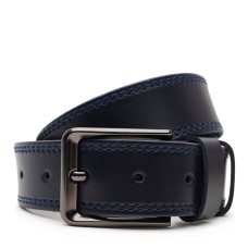 Чоловічий шкіряний ремінь Borsa Leather V1115FX56-navy