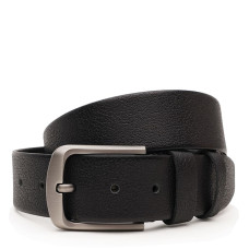 Чоловічий шкіряний ремінь Borsa Leather V1125DPL04-black