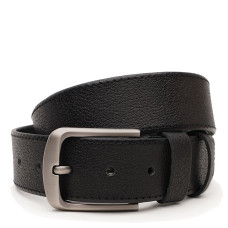 Чоловічий шкіряний ремінь Borsa Leather V1125DPL05-black