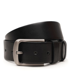 Чоловічий шкіряний ремінь Borsa Leather V1125DPL06-black