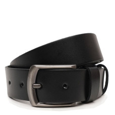 Чоловічий шкіряний ремінь Borsa Leather V1125FX19-black