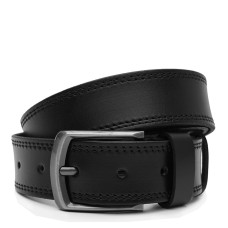 Чоловічий шкіряний ремінь Borsa Leather V1125FX20-black