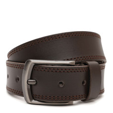 Чоловічий шкіряний ремінь Borsa Leather V1125FX22-brown