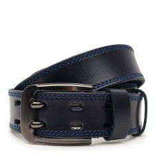 Чоловічий шкіряний ремінь Borsa Leather V1125FX23-navy