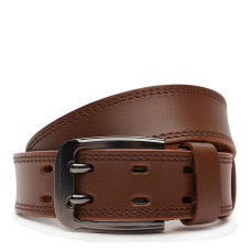 Чоловічий шкіряний ремінь Borsa Leather V1125FX24-brown