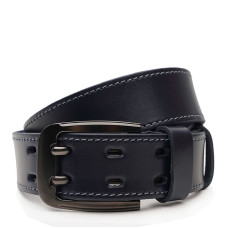 Чоловічий шкіряний ремінь Borsa Leather V1125FX26-navy