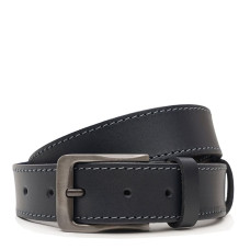 Чоловічий шкіряний ремінь Borsa Leather V1125FX39-navy