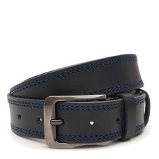 Мужской кожаный ремень Borsa Leather V1125FX42-navy