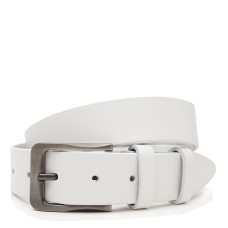 Чоловічий шкіряний ремінь Borsa Leather V1125FX43-white