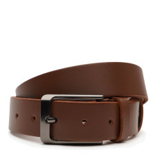 Чоловічий шкіряний ремінь Borsa Leather V1125FX46-brown