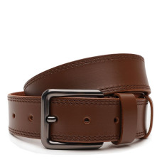 Чоловічий шкіряний ремінь Borsa Leather V1125FX51-brown