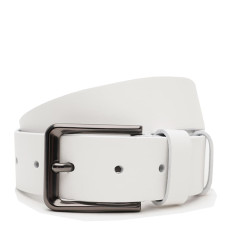 Чоловічий шкіряний ремінь Borsa Leather V1125FX54-white