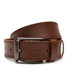 Чоловічий шкіряний ремінь Borsa Leather V1125FX55-brown