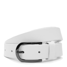 Женский кожаный ремень Borsa Leather V1FX32-white