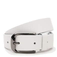 Женский кожаный ремень Borsa Leather V1FX34-white