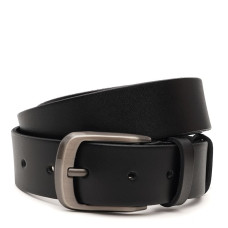 Чоловічий шкіряний ремінь Borsa Leather V1115FX01-black